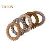 5Pcs Small Spiral Hair Coils High Elastic Ponytail Holder Women Adjustable Phone Cord Hair Ties Versatile Scrunchie Hair Accessories