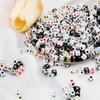 Acrylic Alphabet Beads 5x5mm - Square, English Letters for DIY Jewelry & Bracelets