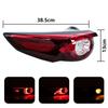 For Mazda CX-9 CX9 2016-2025 US Version LED Rear Tail Light Reversing Lamp Warning Stop Brake Lamp Signal Lamp Car Accessorie