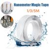 1/3 / 5M Multifunctional Double-sided Adhesive Nano Tape Non-marking Indoor and Outdoor Gel Grab Sticker