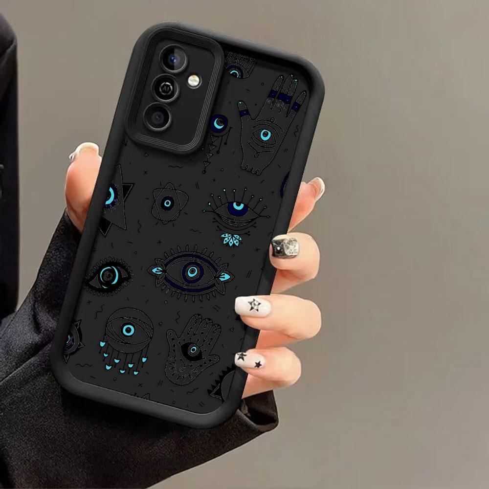 Blue Evil Eye Print Lucky Eye Cover Phone Case For Oneplus 8T 9R 10R 11 12 13 13T 15 NORD ACE CE 2 3 4 5 6 LITE Case DIY Shell