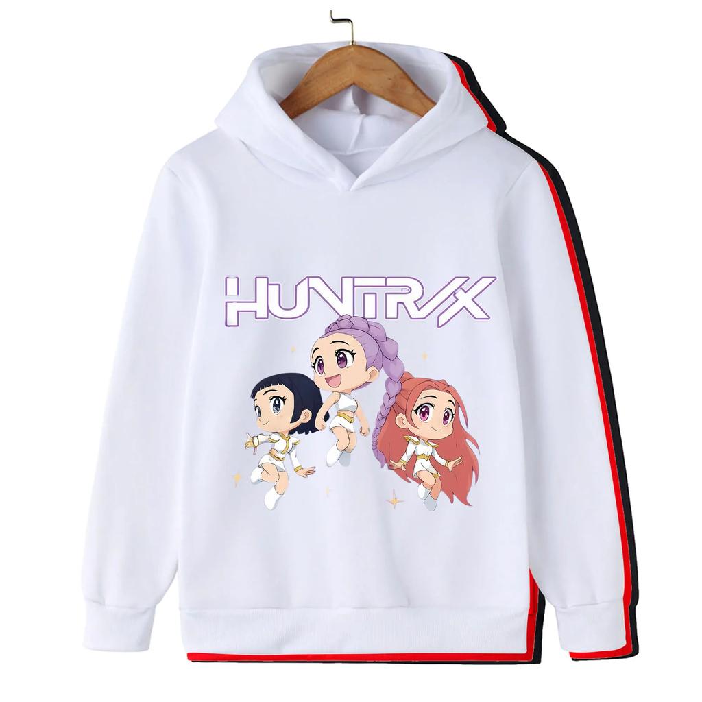 Comfortable Warm Winter Clothes for Children Fashionable  Trendy Devil Hunter Casual Sweaters for Girls  Boys