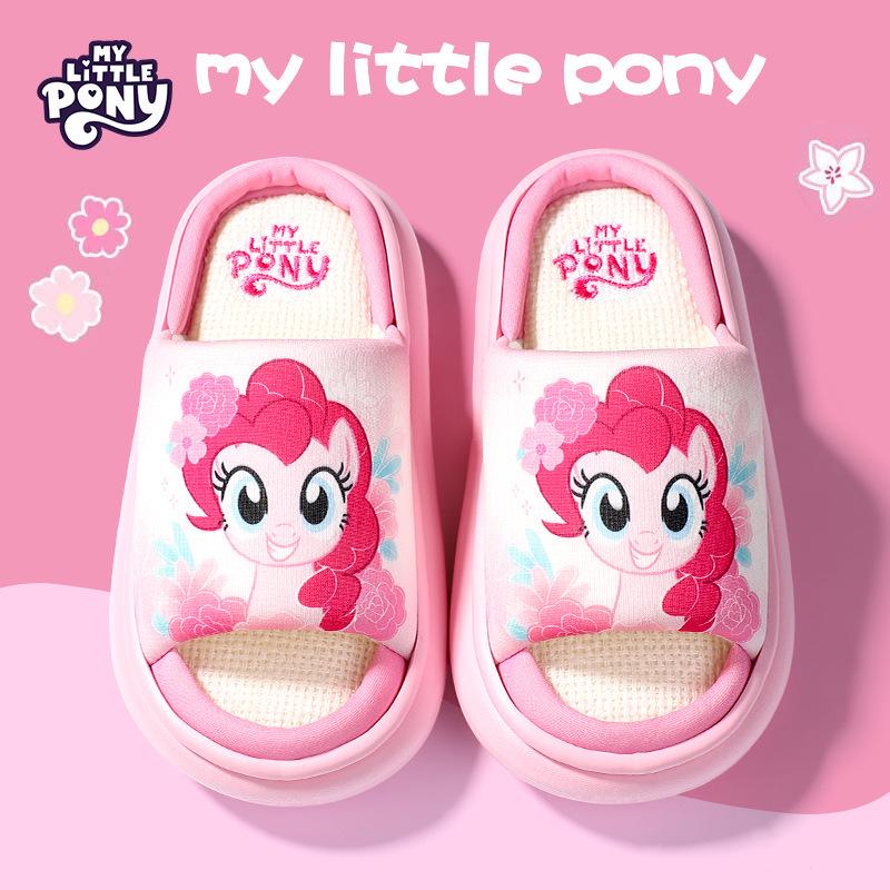 

Детские тапочки My Little Pony для родителей и детей на весну и осень - Милые, средние и большие размеры для девочек 28-29 розовый/ярко-розовый