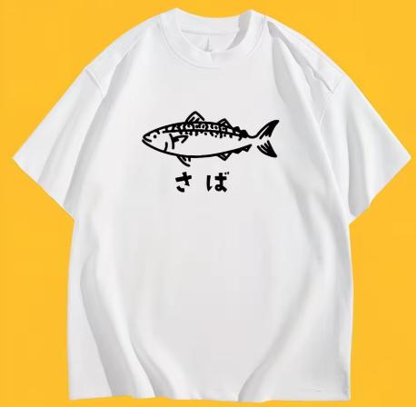 Summer New Pattern Printed Pure Cotton Tshirt Suitable For Both Unisex And Unisex Versatile Breathable And Comfortable Tshirt