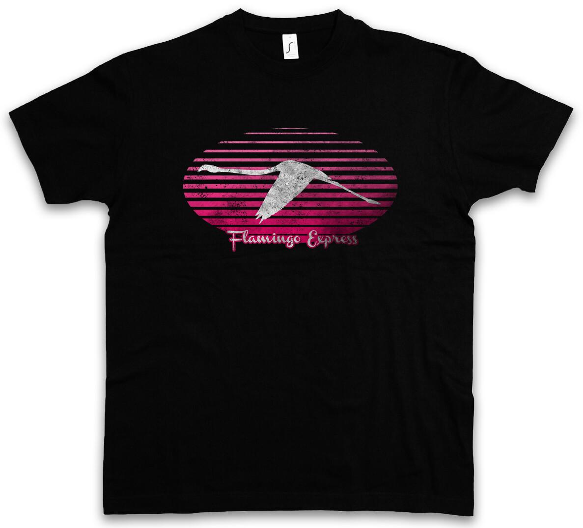 FLAMINGO EXPRESS T-SHIRT Love Princess Flamingos Wildlife Fairies Pink Rose- XXXXL