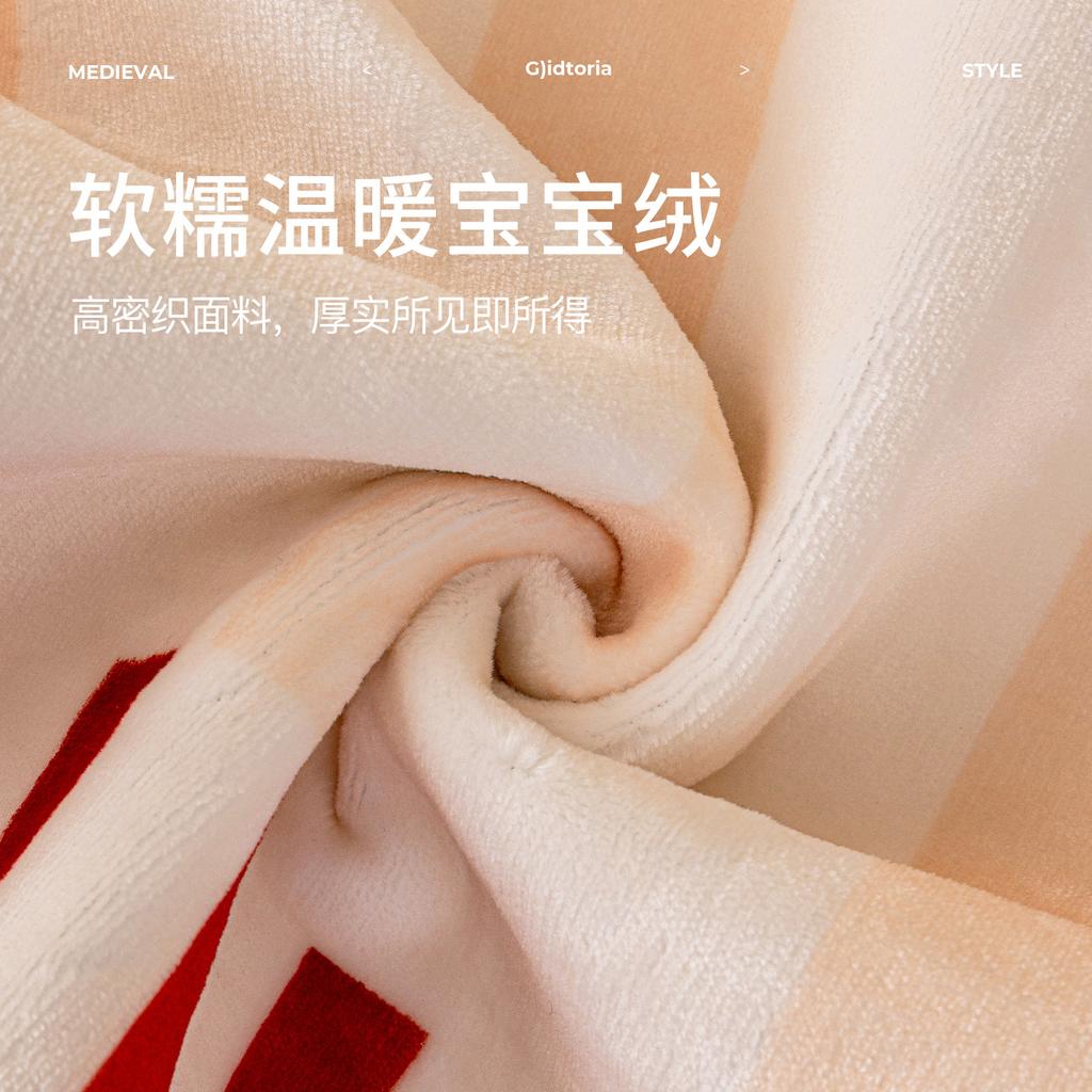 Retro Minimalist Style Sofa Cover Winter New Shaped Thickened Plush Sofa Cover Fixed Anti Slip Straight Row Sofa Sitting Cushion