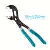 1Pc Multifunctional Water Pump Pliers, Non-Slip And Labor-Saving, 10inch Large Opening Adjustment, Sturdy And Durable, Suitable For Plumbing Repairs