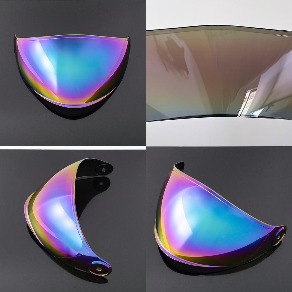 V15B Motorradhelm Visier Linse Für AXXIS Quadratisch UV-Schutz Kratzfest Staubdicht Windschutz Motorradteile