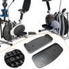 Elliptical Machine Foot Pedal 18cm Hole Spacing Repair Parts Ellipse Leg Exerciser Replacement