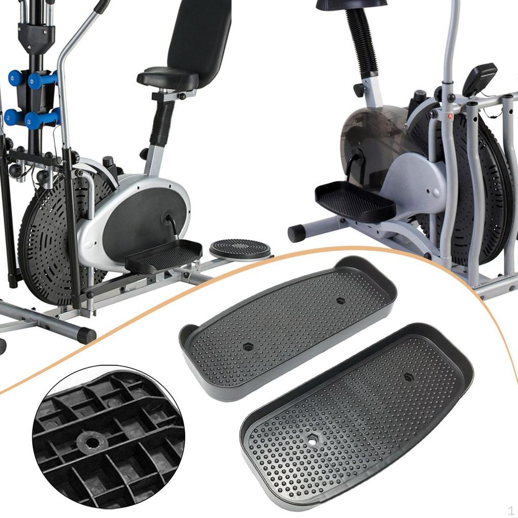Elliptical Machine Foot Pedal 18cm Hole Spacing Repair Parts Ellipse Leg Exerciser Replacement