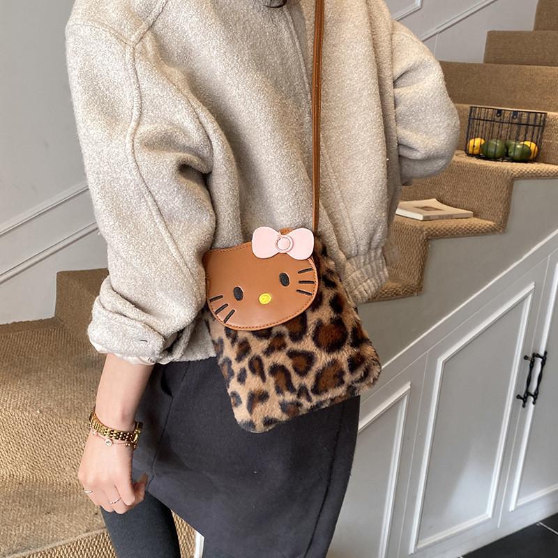 Nylon Leopard Print Tote Bag For Women With Zipper Closure And Phone Pocket For Casual Day Out