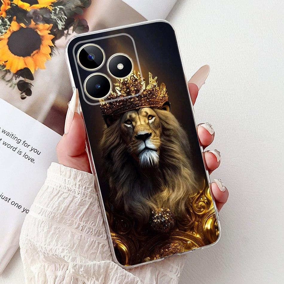 For Realme Note 50 Fashion Cool Pattern Phone Case For Realme Note50 RMX3834 Soft Silicone TPU Cases