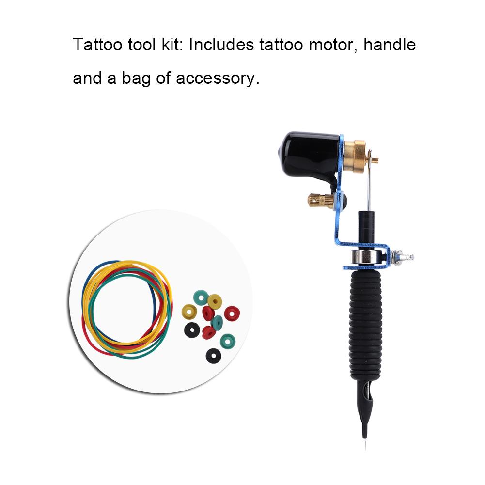 Tattoo Kit, Motor   Handle machine set Machine Strong Set Cartridge Needles Makeup Tool