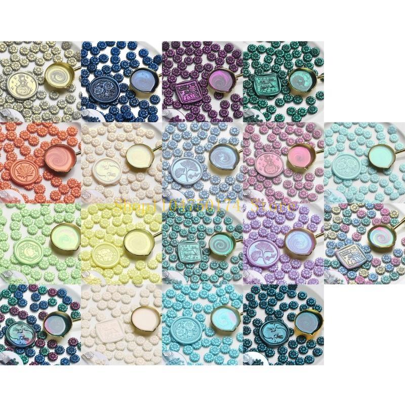 Flower Wax Seal Beads for Gift Wrapping Envelope DIY Art Craft top sale