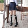 Cotton Autumn and Winter Knee-high Socks, Mid-calf Socks, High Ankle Socks, Solid-colored Calf Socks, Pile Socks, Long Ankle Socks, Women's Socks