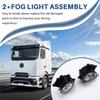 A58X-Fog Light Assembly Front Bumper Foglamp Fog Lamp Foglight For Benz Actros MP4 Truck 2011- Part Numbers 9608200556 96082