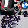 10Pcs Car Steering Wheel Hub Caps Center M Emblem Badge Sticker DIY Sticker For BMW M F31 F34 F32 E52 E53 E60 E90 E91 E92 E93