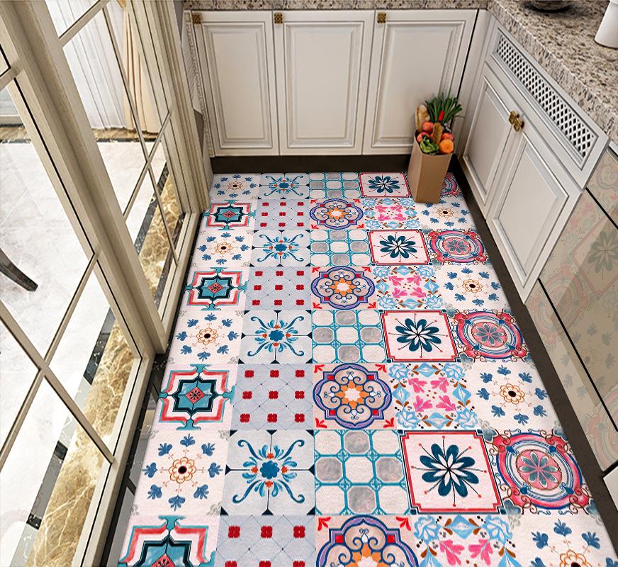 10 pz Rosa Romantico Piastrelle Adesivo Da Parete Cucina Backsplash Guardaroba Bagno Ristrutturazione Peel & Stick Impermeabile Decalcomanie Della Parete di Arte