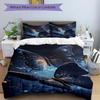 3pcs Butterfly Fantasy Duvet Cover Set, Cover For Bedroom Guest Room (1 Duvet Cover + 2 Pillowcase, Without Quilt),  yy250922194