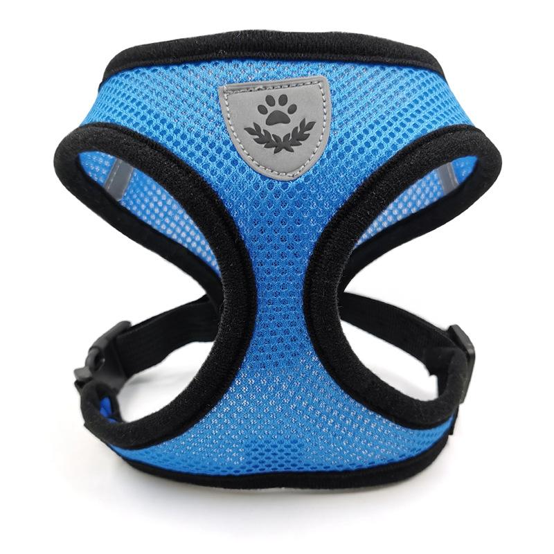 Breathable Small Dog Pet Harness and Leash Set Puppy Cat Vest Harness Collar