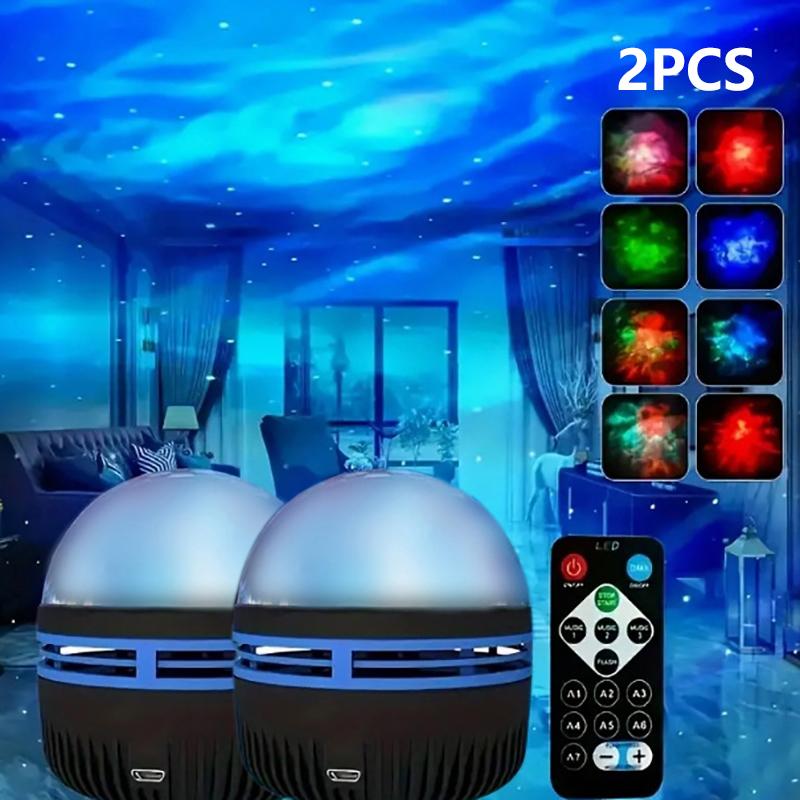 Led Aurora Borealis Night Light Starry Galaxy Light Projector Disco Light Christmas Lights For Room