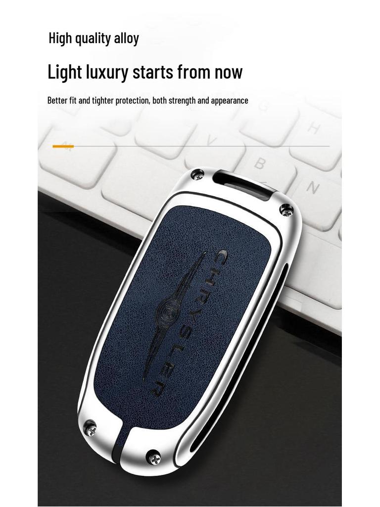Chrysler Key Fob Cover for 300C & Grand Voyager PHEV