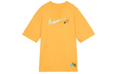 Sportswear Drop Shoulder Sleeve T Shirt Women's Sun Dial Yellow FN3711-717
