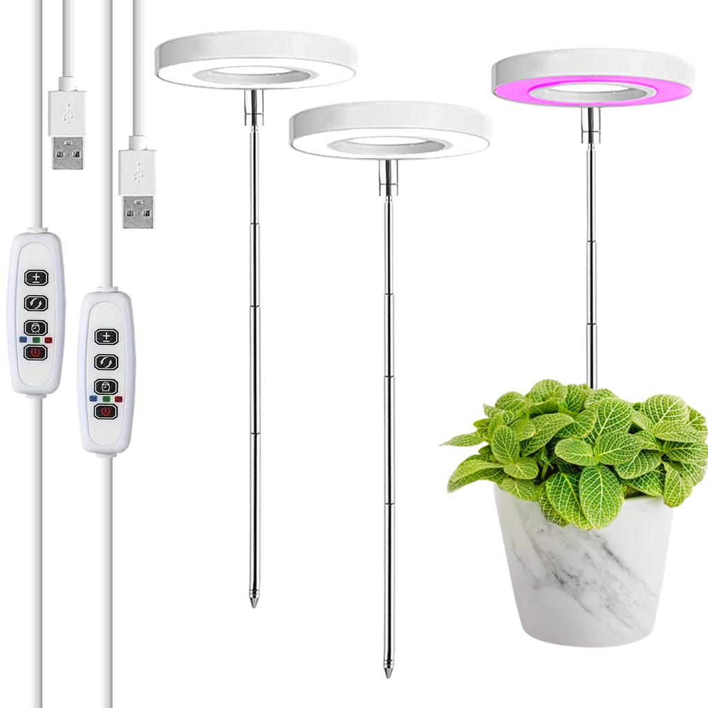 Xiaomi Full Spectrum LED Plant Growth Light 3/9/12 Timing Height Adjustable Three Color Temperature Indoor Pot Succulent Plant Light