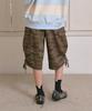 THE GREEN LAB Camo Military Bermuda Half Pants [Camo Khaki]