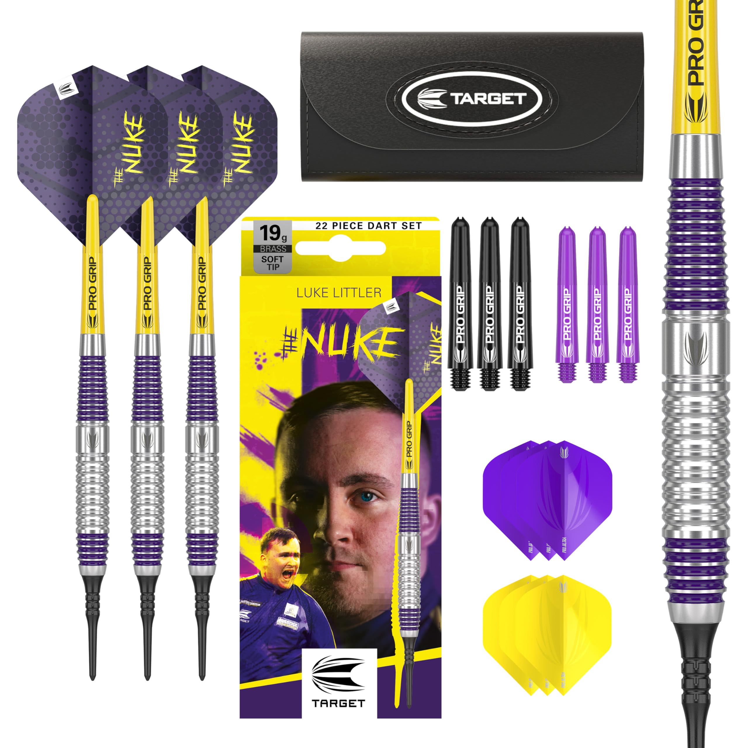 

TARGET LUKE LITTLER BRASS 19G SOFT TIP