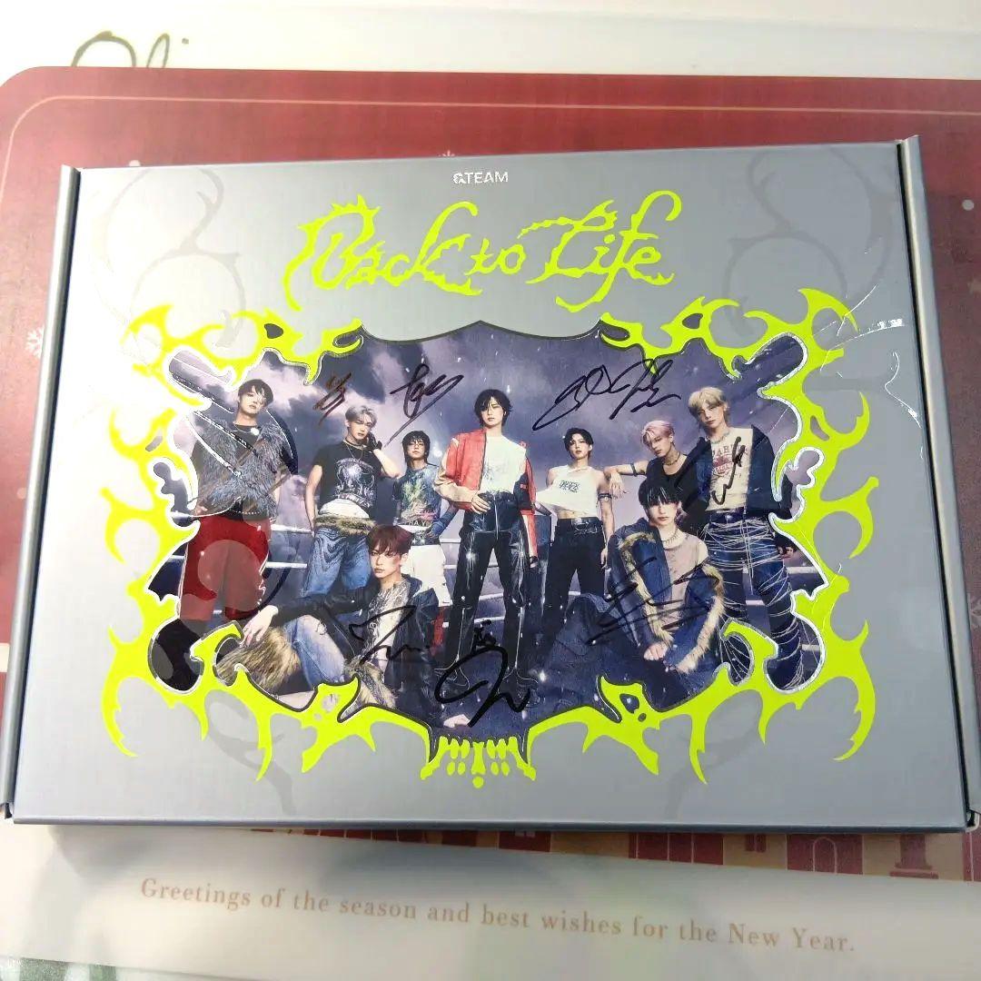 

[USED] &TEAM Promo Album, Not for Sale, Signed, Back to Life, Rare