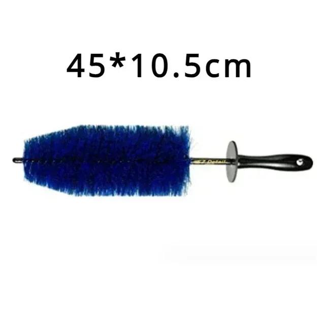 1PCS Car Wheel Rim Tire Cleaning Brush Soft Bristle Cleaner Non Scratch Car Detailing Washing Tool Soft Bristle Cleaner Car Care