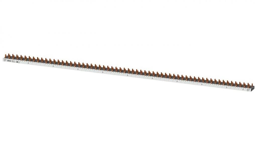 Connection Busbar 3P+N 10Mm2 Stick 60 Modular For 60 Narrow 1P+N Circuit Breakers (5Sv1 5Sv6 5Sl60) To Cut (Without End Caps)