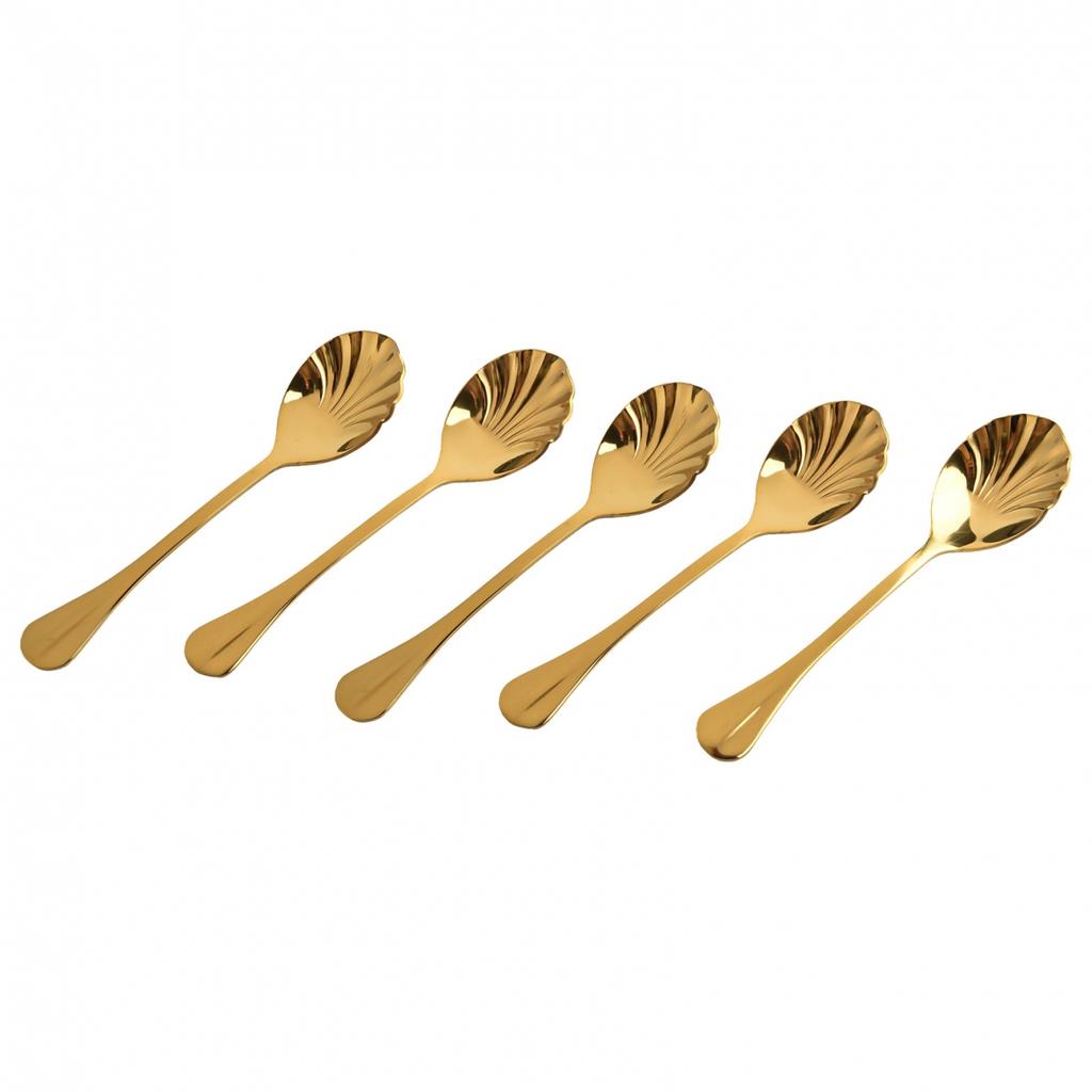 Stainless Steel Long Handle Spoon for Serving Desserts at Restaurants