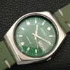 Seiko AUTOMATIC VINTAGE JAPAN 6309A MENS GREEN COLOR DIAL WATCH A701276-5 R206a-a701276