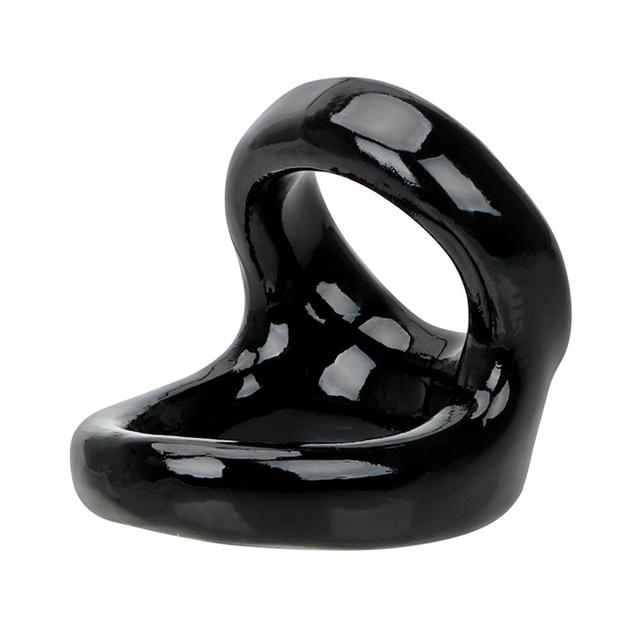 2023 New Double Penis Ring Reusable Silicone Semen Lock Cockring Testis Loops Dick Extender Erection SM Erotic Sex Toys For Men