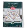 Satin bedding set 220x200 exclusive colorful flowers spring