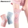 1pair Non-Slip Knee Brace High Elasticity Breathable Knee Supports for Sports Running Basketball Jumping Gym Weightlifting Knee Support