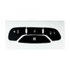 For 2007-2014 Cadillac Escalade Steering Wheel Button Repair Decal Sticker Black
