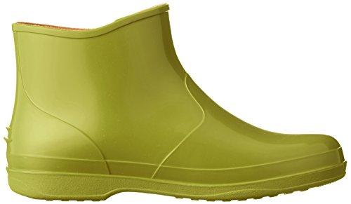 Fukuyama Rubber Women's Colorful Gardening Boots, My Garden 3, Green, Size M