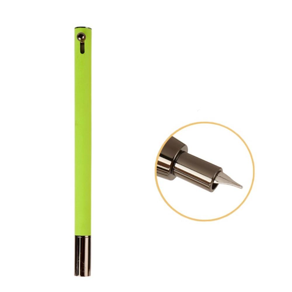 Профессиональная металлическая нажимная перьевая ручка, гладкое письмо, выдвижная перьевая ручка, канцелярские принадлежности