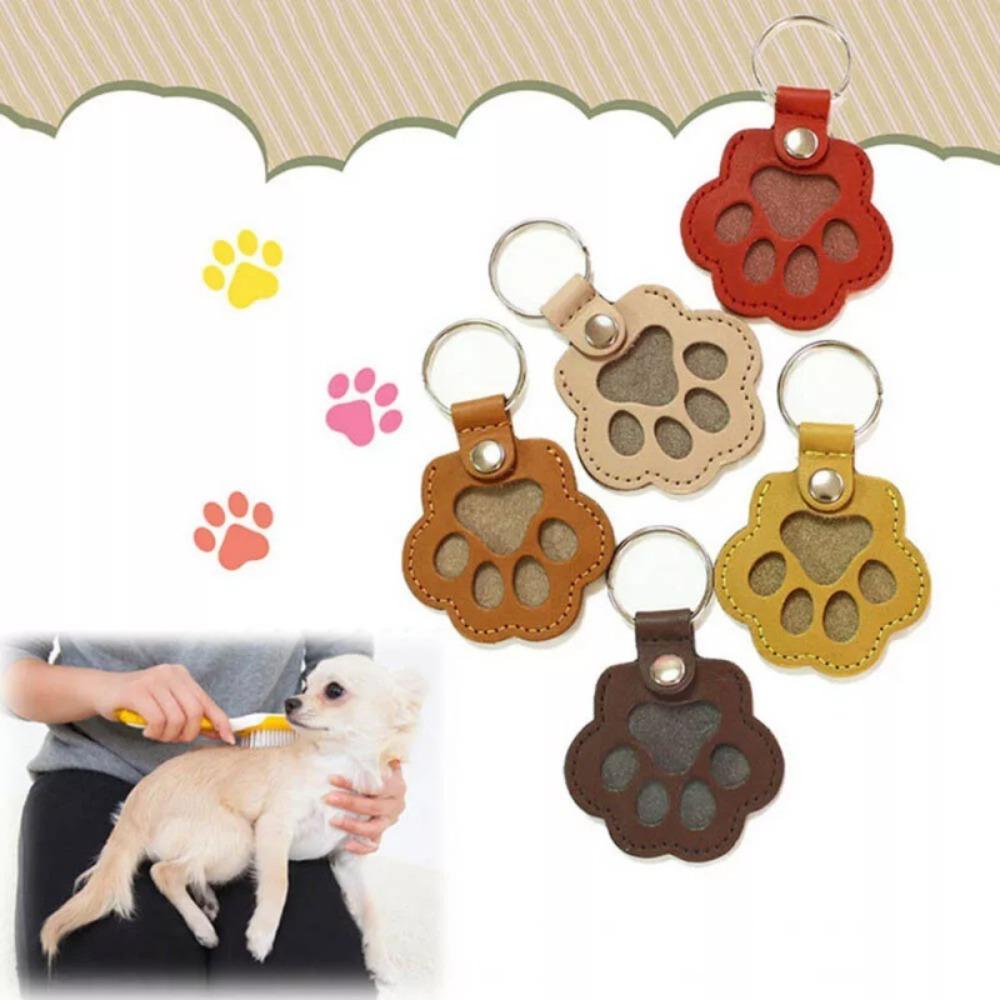 

Creative Pet Hair Storage Bag Kitty Dogs Paw Pendant Fashion Cat Claw Keychain Bag Hanging