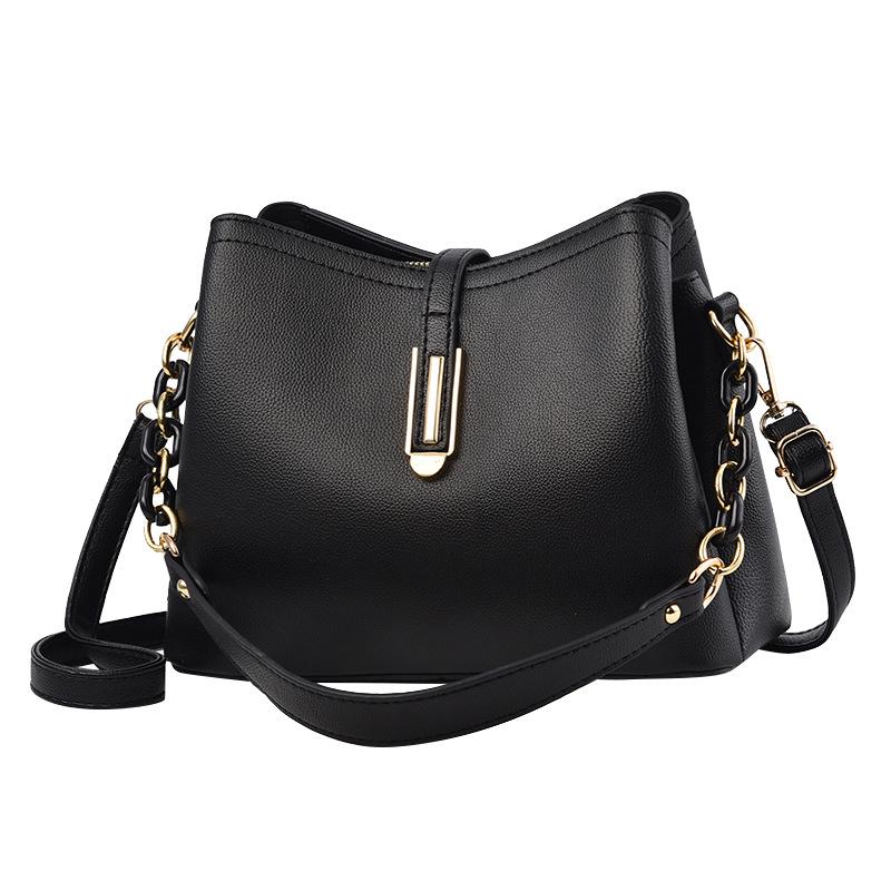 2025 New Fashion Women's Handheld Bucket Bag - Large Capacity, High-End Shoulder & Crossbody Bag