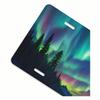 Aurora Borealis Novelty License Plate 12x6 Inch, Northern Lights Aluminum Car Tag Colorful Sky Design, Decorative Front Vanity Plate