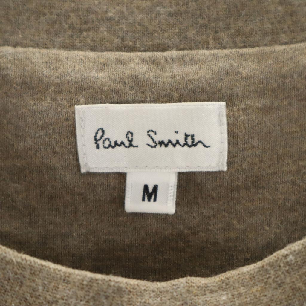 Paul Smith Hergestellt in Japan Kurzarm-T-Shirt M Aschbraun Herren Gebraucht