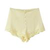 Spring 2026 Women's Silk Satin Camisole & Button Decor Shorts Set - European & American Style