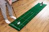 (Green) - PuttOut Pro Golf Putting Mat - Perfect Your Putting (2.4m X 0.5m)