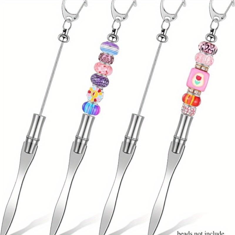 1pc Decorative DIY Stainless Steel Letter Openers with Keychain Lightweight, Portable, Easy-to-Use Mail Opener Tools for Efficient Mail Handling