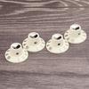 4Pcs Plastic Speed Volumes Tone Control Knob Electric Guitar Volumes Tone Knob Potentiometer Caps Guitar Accessories
