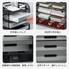Tabletop Storage Rack with Document 5 with Pen Supplies Organization Drawers, Tray, Tiers, Holder, newspaper/magazine/A4 File/folder/document Holder,